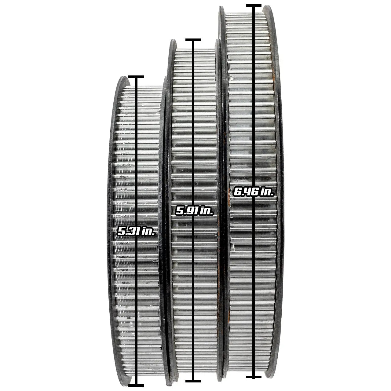 4G One-Way Bearing Transmission Pulley/Sprocket For Grubee 4 Stroke T Belt Drive Kits - Motorized Bike Parts