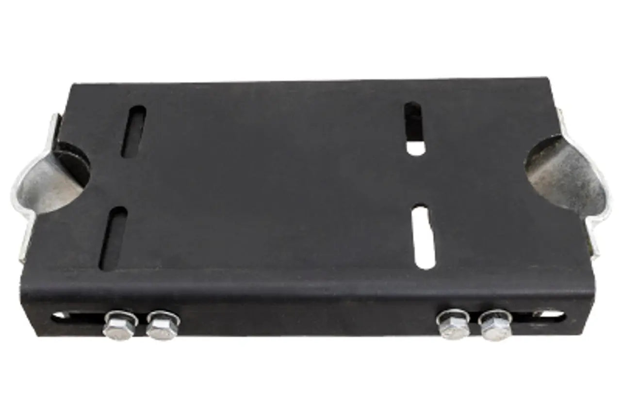 Black V-Frame Mounting Plate Kit - Motorized Bike Parts