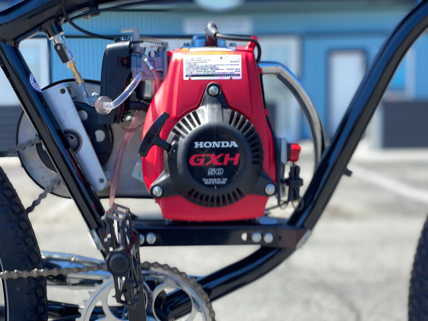 Honda 4 stroke 49cc Motorized Bicycle Kit with Honda GXH50