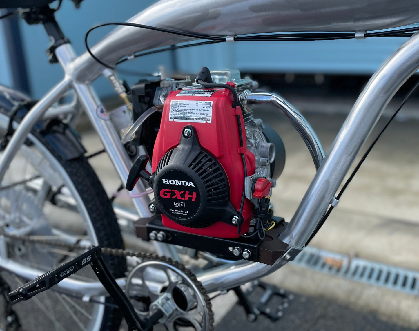 Honda 4 stroke 49cc Motorized Bicycle Kit with Honda GXH50