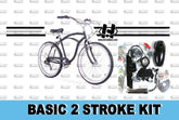 DIY Basic 2 Stroke Motorized Kit with Bike - Motorized Bike Parts