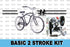 DIY Basic 2 Stroke Motorized Kit with Bike - Motorized Bike Parts