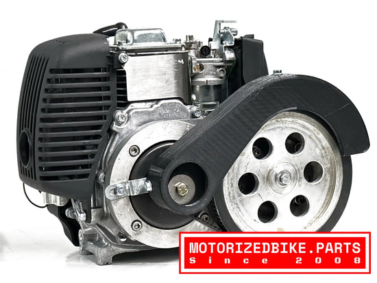 NEW Helio 49cc 4 Stroke Motor and Gearbox Combo - Motorized Bike Parts