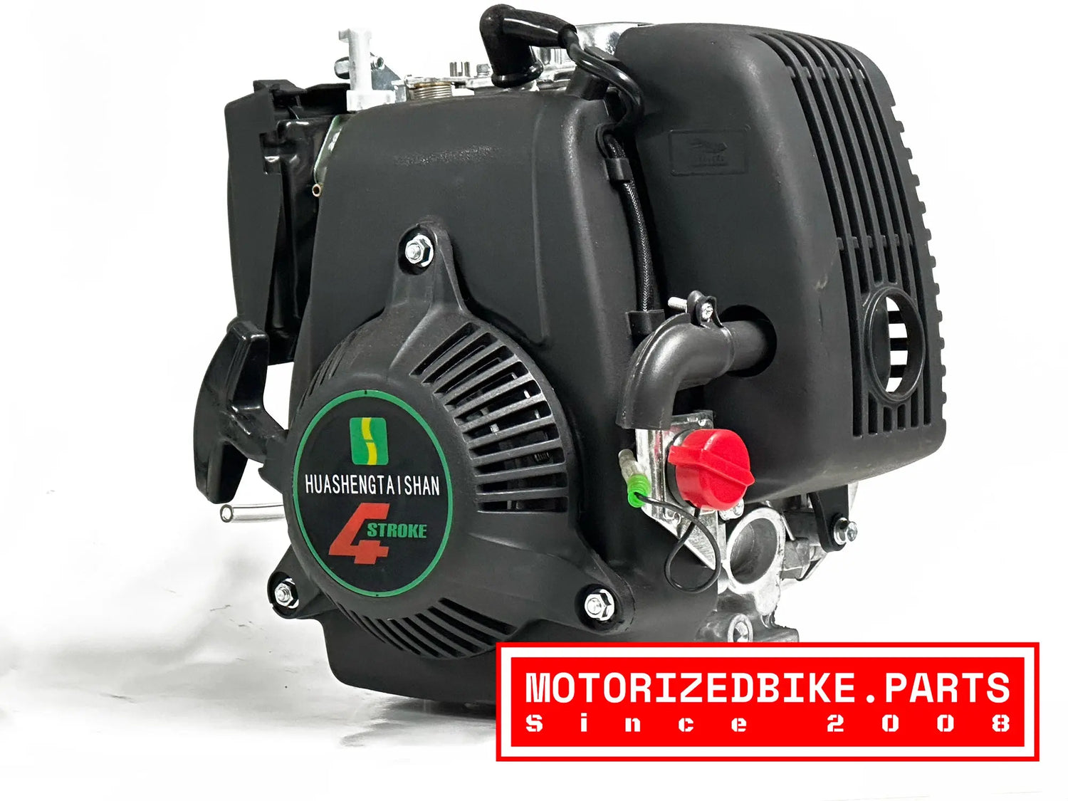 NEW Helio 49cc 4 Stroke Motor and Gearbox Combo - Motorized Bike Parts