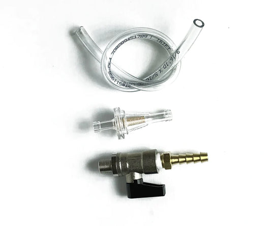High Performance Motorized Bicycle Fuel Delivery Kit Petcock, Filter, Fuel line 2 stroke 4 stroke
