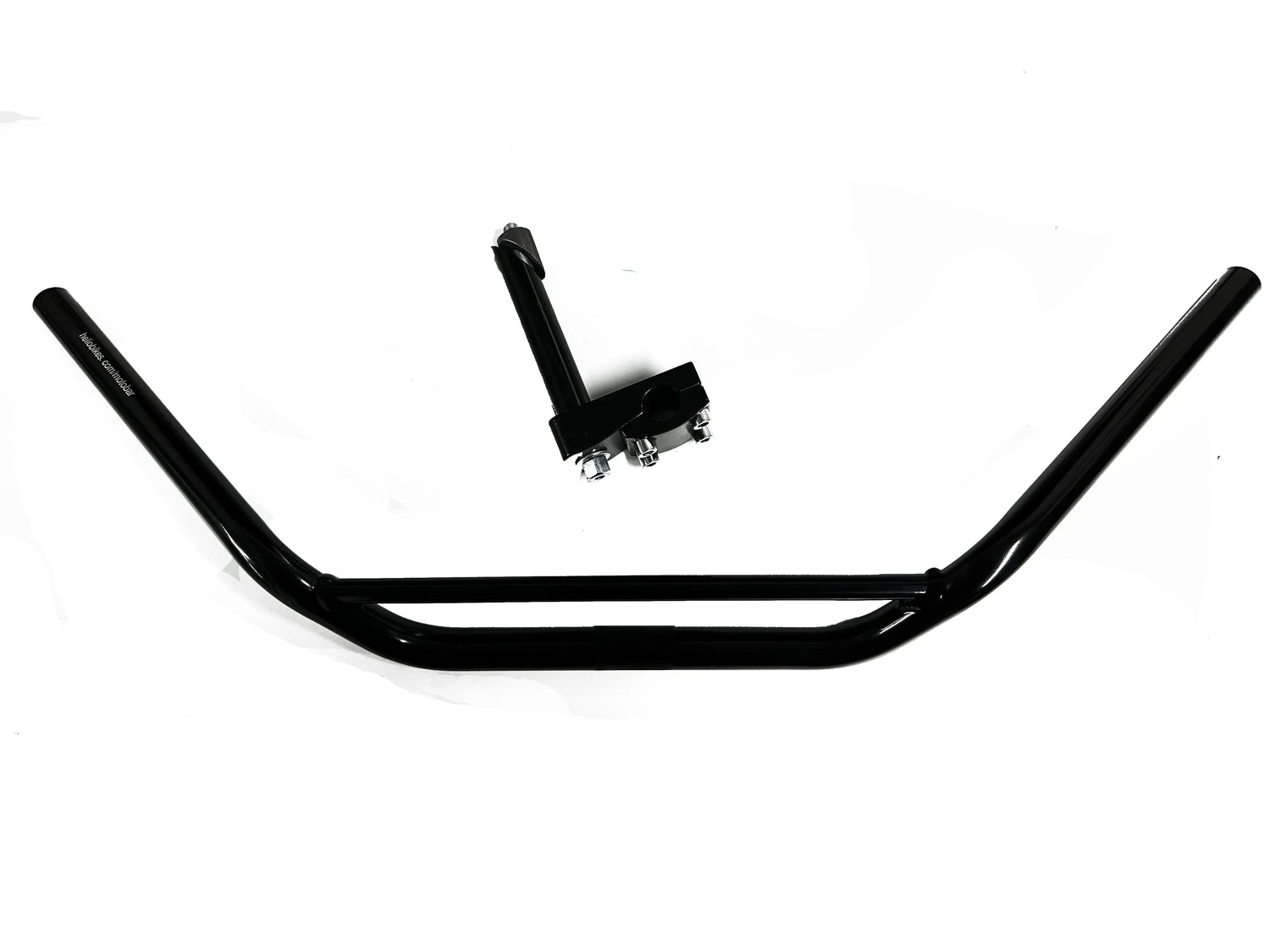 Helio Motobar and Stem Motocross style handlebar - Motorized Bike Parts