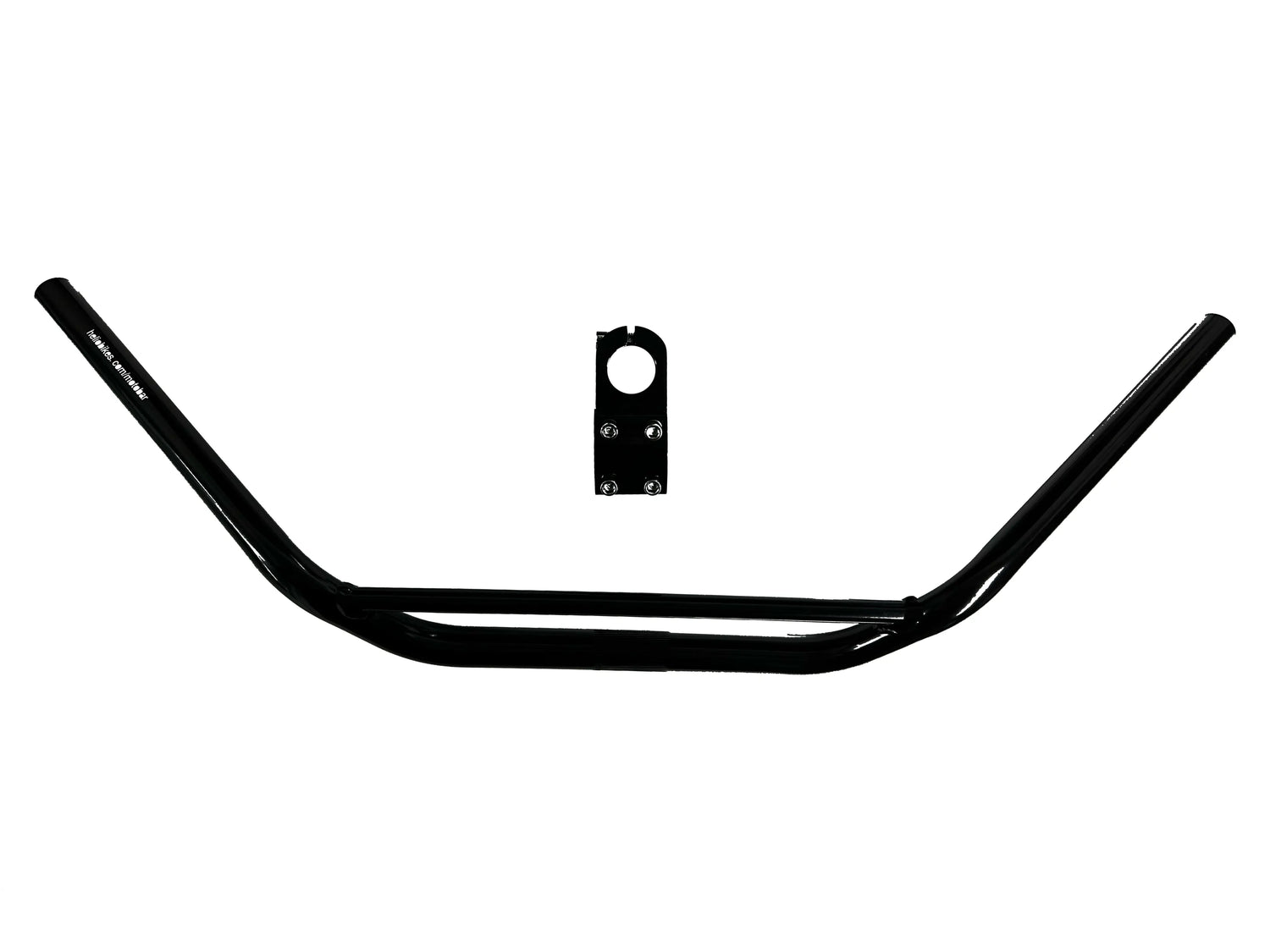 Helio Motobar and Stem Motocross style handlebar - Motorized Bike Parts